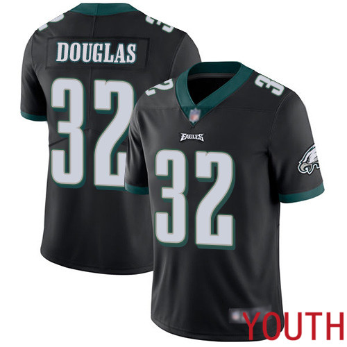 Youth Philadelphia Eagles #32 Rasul Douglas Black Alternate Vapor Untouchable NFL Jersey Limited Player Football->youth nfl jersey->Youth Jersey